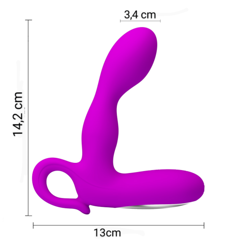 Barrack Estimulador anal y prostata recargable
