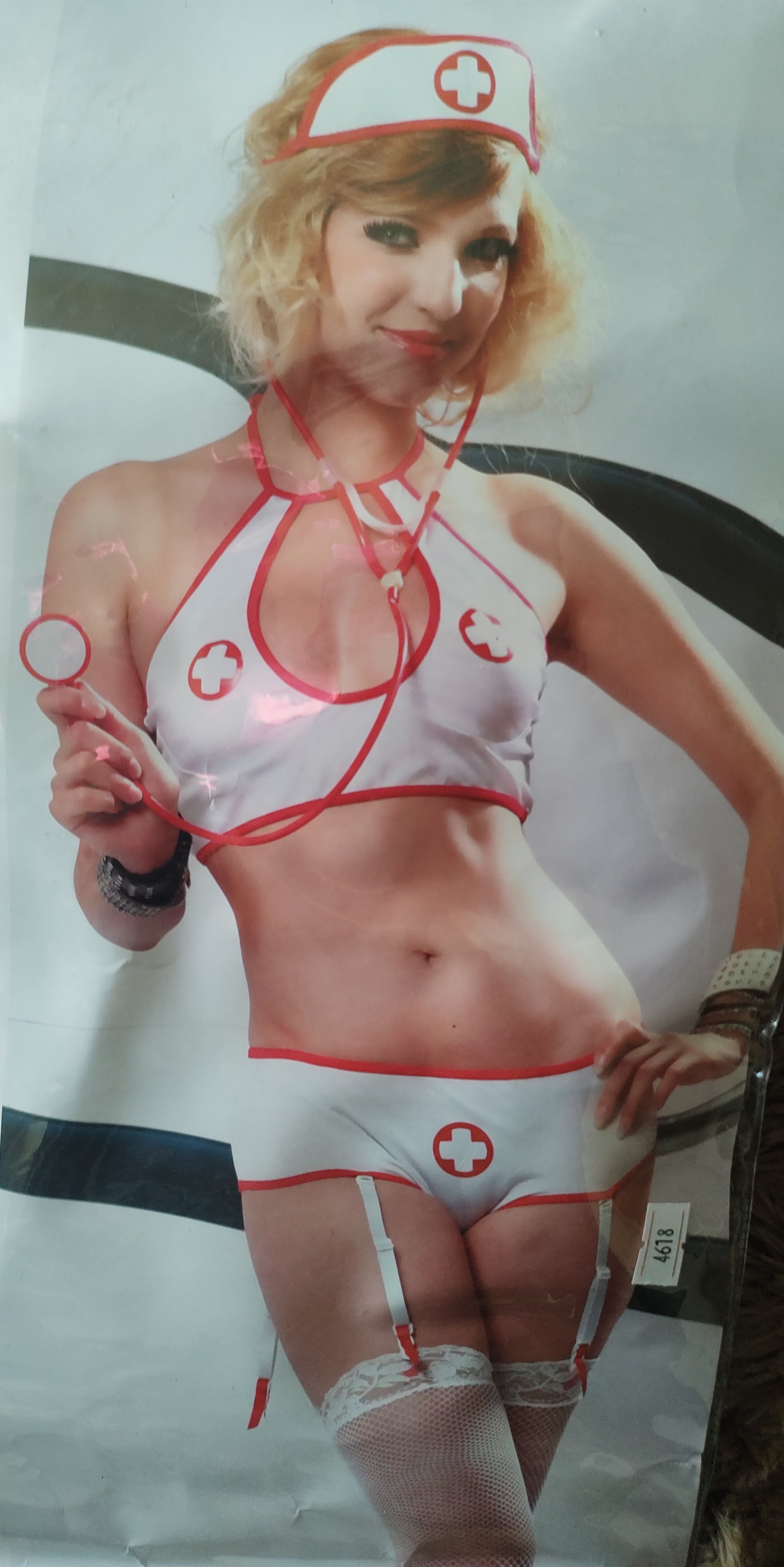 Disfraz erótico enfermera